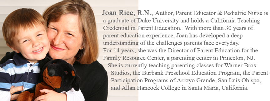 Parenting Solutions Author Joan Rice